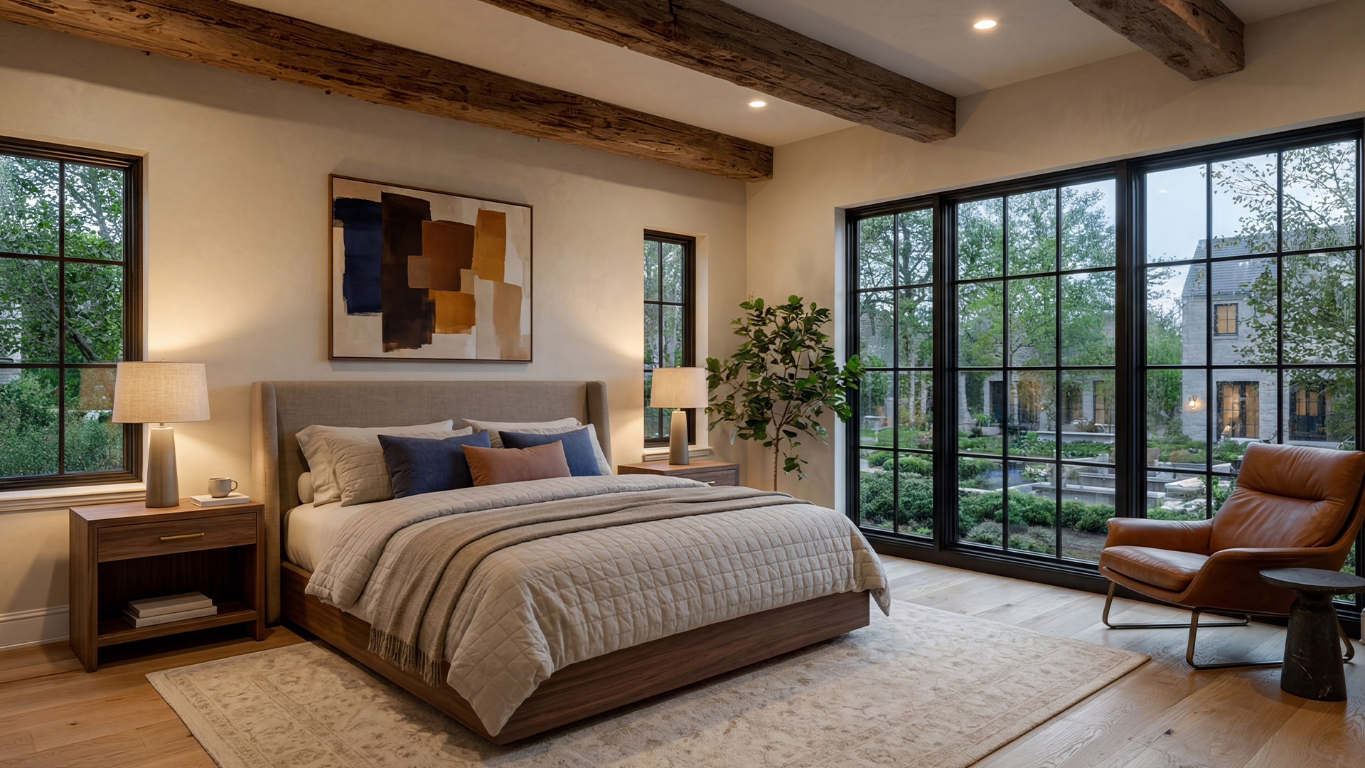 Refined architectural imagery with natural light